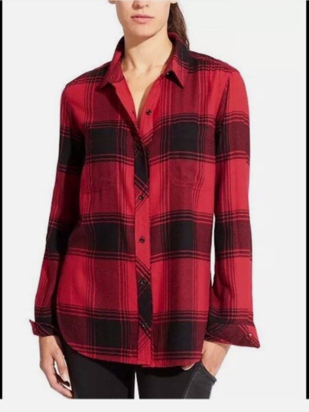 Athleta Lumberjill Flannel Shirt